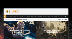 Desktop Screenshot of geek-art.net