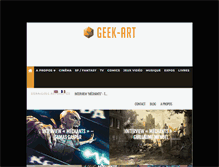 Tablet Screenshot of geek-art.net